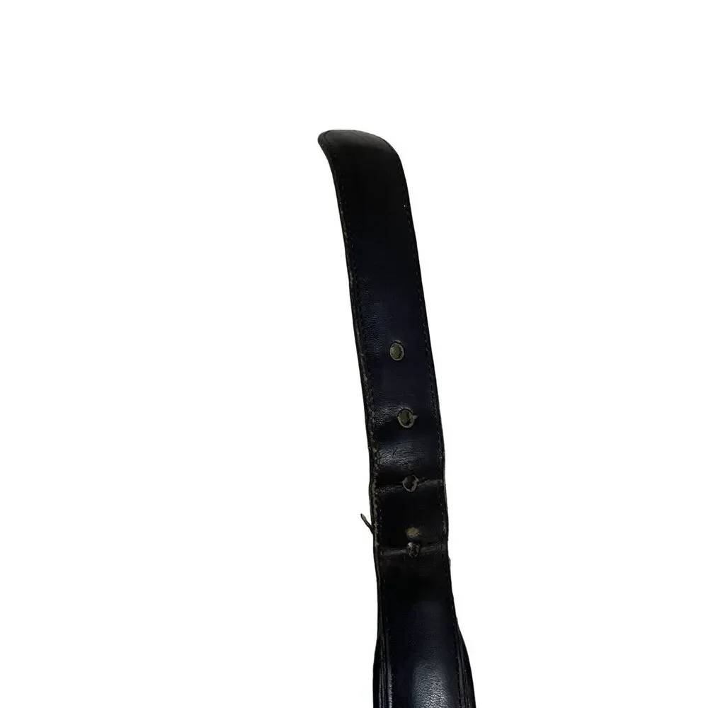 #7167 Coach Mens Brown Leather Belt 36 inch some wear